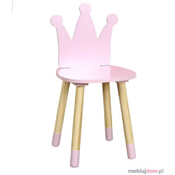 Krzesło dziecięce PUPPE Różowy
