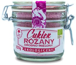 DARY NATURY Cukier różany drobno-mielony Bio, 120g