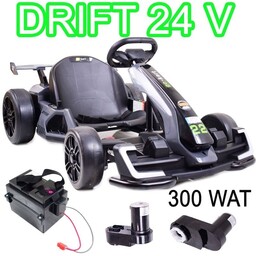SZYBKI DRIFTUJĄCY GOKART NA AKUMULATOR 24 V, REGULOWANA