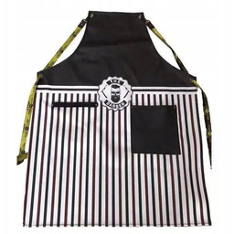 Profesjonalny Fartuch Ochronny Nylonowy Barberski Stripes Skull