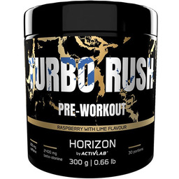 Activlab Horizon Turbo Rush Pre-Workout 300g przedtreningówka malina-limonka