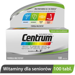 Centrum Silver 50+, 100 tabletek