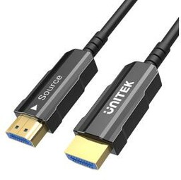 Unitek C11072BK-25M 25m Czarny Kabel optyczny HDMI