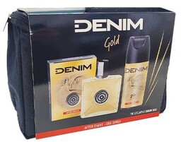 DENIM Gold Zestaw dla mężczyzn (Woda po goleniu,