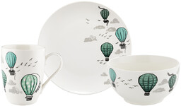 Florina 3-częściowy zestaw porcelanowy Balon