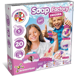 Science4you zestaw mydła laboratoryjnego z jednorożcem dla dzieci,
