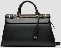 GUESS Czarna torebka Sestri Logo Luxury