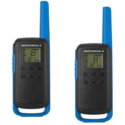 Radiotelefony krótkofalówki MOTOROLA T62 MOTO62B czarno niebieskie -