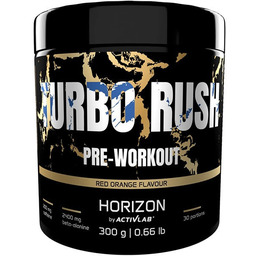 Activlab Horizon Turbo Rush Pre-Workout 300g przedtreningówka czerwona