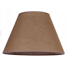 Abażur Klosz Tkanina Naturalna Juta Pcv 28x38x30