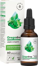 Aura Herbals Oregadrop, olejek z oregano, krople, 30