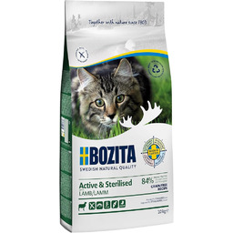 BOZITA Active & Sterilised bezzbożowa jagnięcina sucha karma