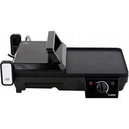 Grill Elektryczny Stołowy 2W1 2000W 40.5X25CM Urządzenie