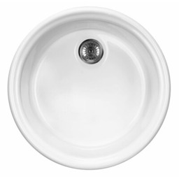 DEANTE Zlewozmywak jednokomorowy Lusitano ZCL 680N Biały 44.5x44.5
