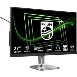 Philips 27B2G5601-27-calowy monitor Quad HD, regulacja wysokości, głośniki,