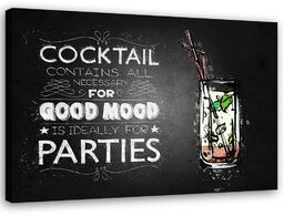 Obraz, Drink mint julep - Gab Fernando 120x80