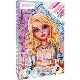 KIDS EUROSWAN Zestaw kreatywny WOW Generation Mandala Brokat