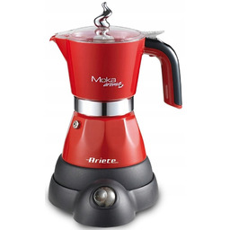 Ekspres Ariete Mokina Vintage Czerwony kawiarka