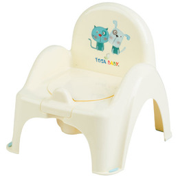 Tega Pk-007-102 Nocnik Krzesełko Pies I Kot Żółty