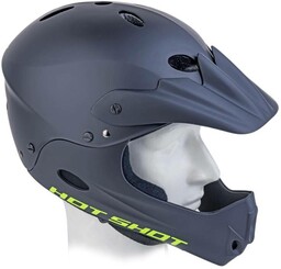 Author Kask fullface Hot Shot X9 czarny mat,