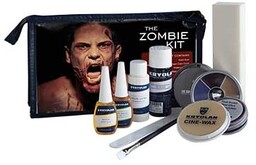 Kryolan Zombie Halloween Kit, zestaw do charakteryzacji