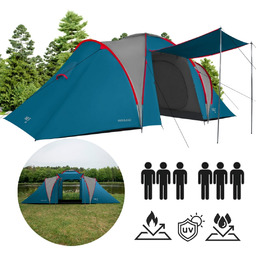 Namiot Turystyczny Kempingowy 6 Osobowy Nils Camp Highland