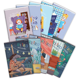 TOP2000, Zeszyt A5 32K 3-Linia Kolorowa Top 2000