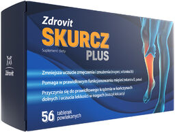 Zdrovit Skurcz Plus, 56 tabletek powlekanych