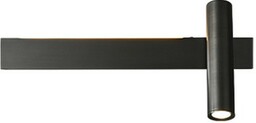 Barra - Stylowy Nowoczesny Kinkiet Czarny 30 cm