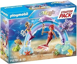 PLAYMOBIL Princess Magic 71379 Starter Pack Syrenki,