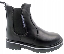 Buty Botki Workery Dziewczęce Sztyblety Platforma