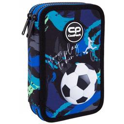 Coolpack Jumper 2 Piórnik podwójny z wyposażeniem Football