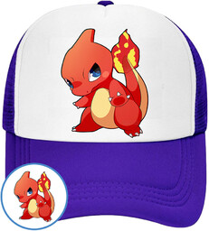 CZAPKA Z DASZKIEM POKEMON PIKACHU DLA DZIECI SIATKA