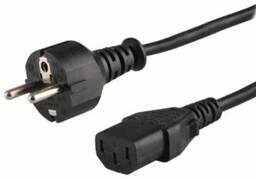 SAVIO Kabel zasilający Schuko - IEC 320 C13