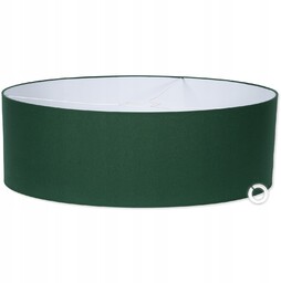 Nowoczesny Abażur 50 cm Butelkowa Zieleń klosz