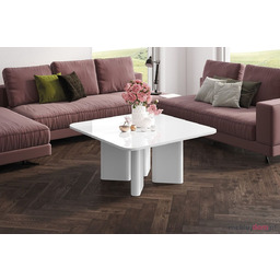 Ława DIVERSO Połysk Hubertus Biały