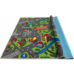 Dywan Drogi Wieś Ulice Miasto Farma Cars 200x160