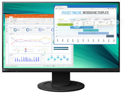 EIZO FlexScan EV2460-BK, HD 1920x1080 (czarny) - Wiosenna