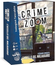 Asmodee - Kryminał Zoom: Ptak złego życzenia, śledcza