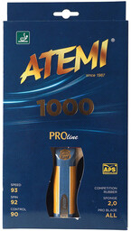 Rakietka do ping ponga New Atemi 1000 anatomical