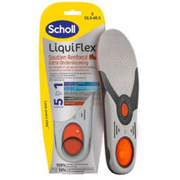 Wkładki do butów Scholl LiquiFlex GelActive Wzmocnione wsparcie