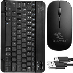 Zestaw Klawiatura + Myszka bezprzewodowa mysz do laptopa