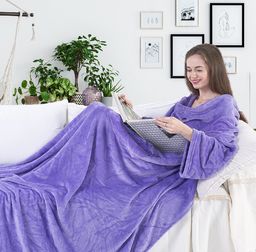 DecoKing koc z rękawami i kieszeniami 150 x