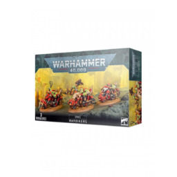 W40k: Orks - Warbikers (3 figurki)