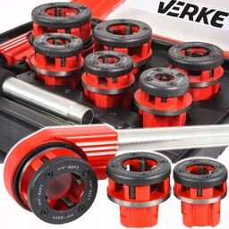 Hydrauliczna Gwintownica Do Rur 1/4-5/4" 6szt. Pro