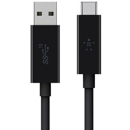 BELKIN Kabel USB-A - USB-C F2CU029BT1M-BLK 1 m