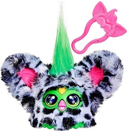 Furby Furblets Moo-Boo, miniaturowa, pluszowa, zabawkowa krówka