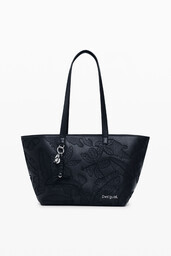Duża haftowana torba shopper