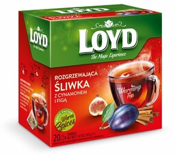Herbata Loyd Rozgrzewająca Śliwka z Cynamonem i Figą