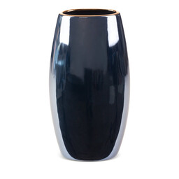 Eurofirany Wazon dekoracyjny 19x12x35 Amora 1 granatowy